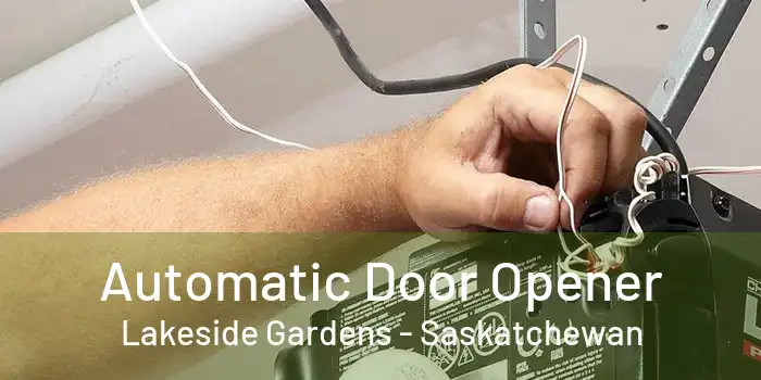 Automatic Door Opener Lakeside Gardens - Saskatchewan
