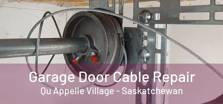 Garage Door Cable Repair Qu Appelle Village - Saskatchewan