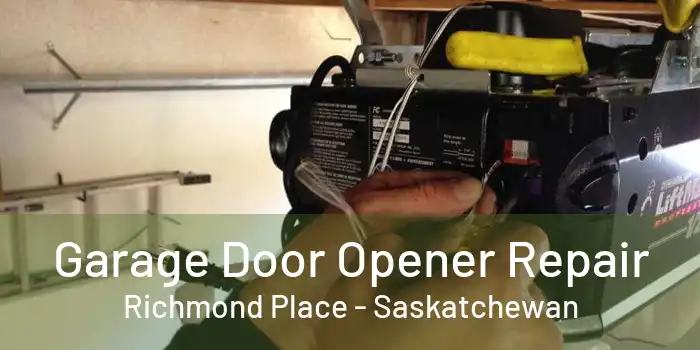 Garage Door Opener Repair Richmond Place - Saskatchewan