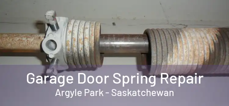 Garage Door Spring Repair Argyle Park - Saskatchewan