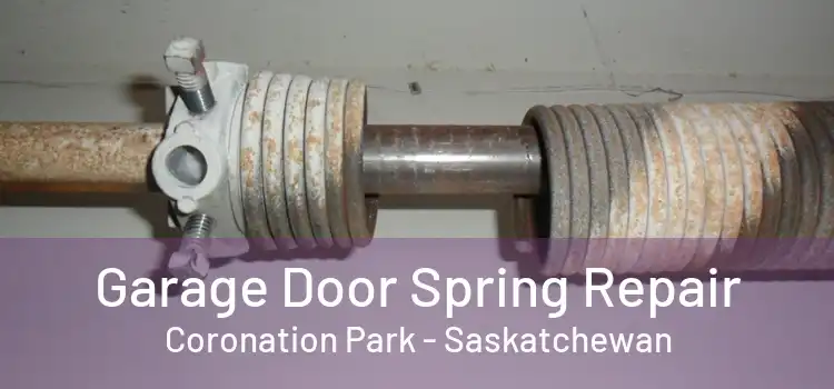 Garage Door Spring Repair Coronation Park - Saskatchewan