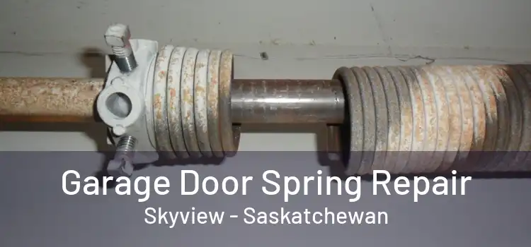 Garage Door Spring Repair Skyview - Saskatchewan