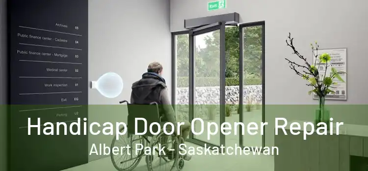 Handicap Door Opener Repair Albert Park - Saskatchewan