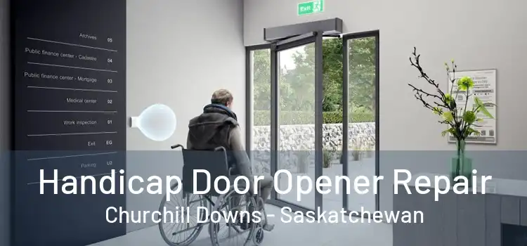 Handicap Door Opener Repair Churchill Downs - Saskatchewan