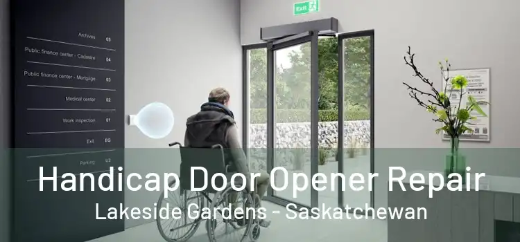 Handicap Door Opener Repair Lakeside Gardens - Saskatchewan