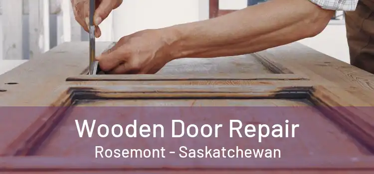 Wooden Door Repair Rosemont - Saskatchewan