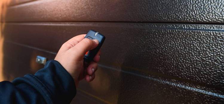 automatic door opener with remote control in Eastpointe Estates