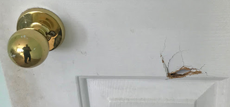 interior door hole repair Qu Appelle Village