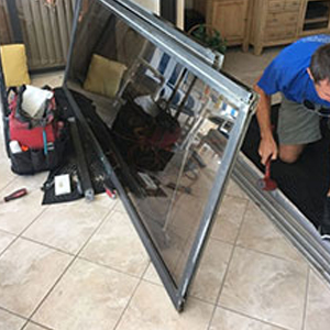 sliding glass door frame repair Qu Appelle Village